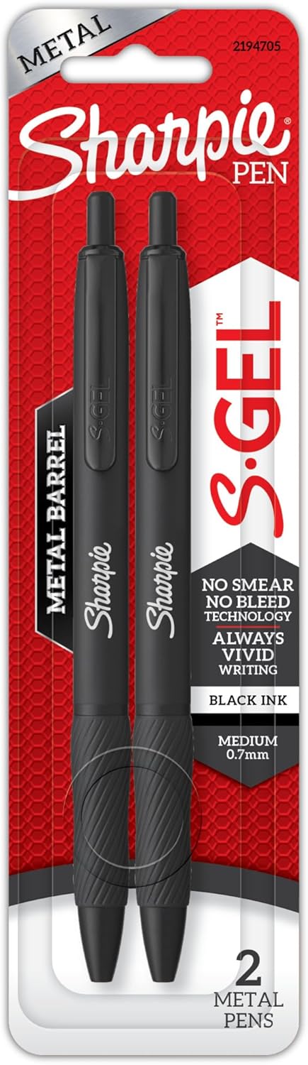 Sharpie 0.7mm Gel Pens 2 Pack