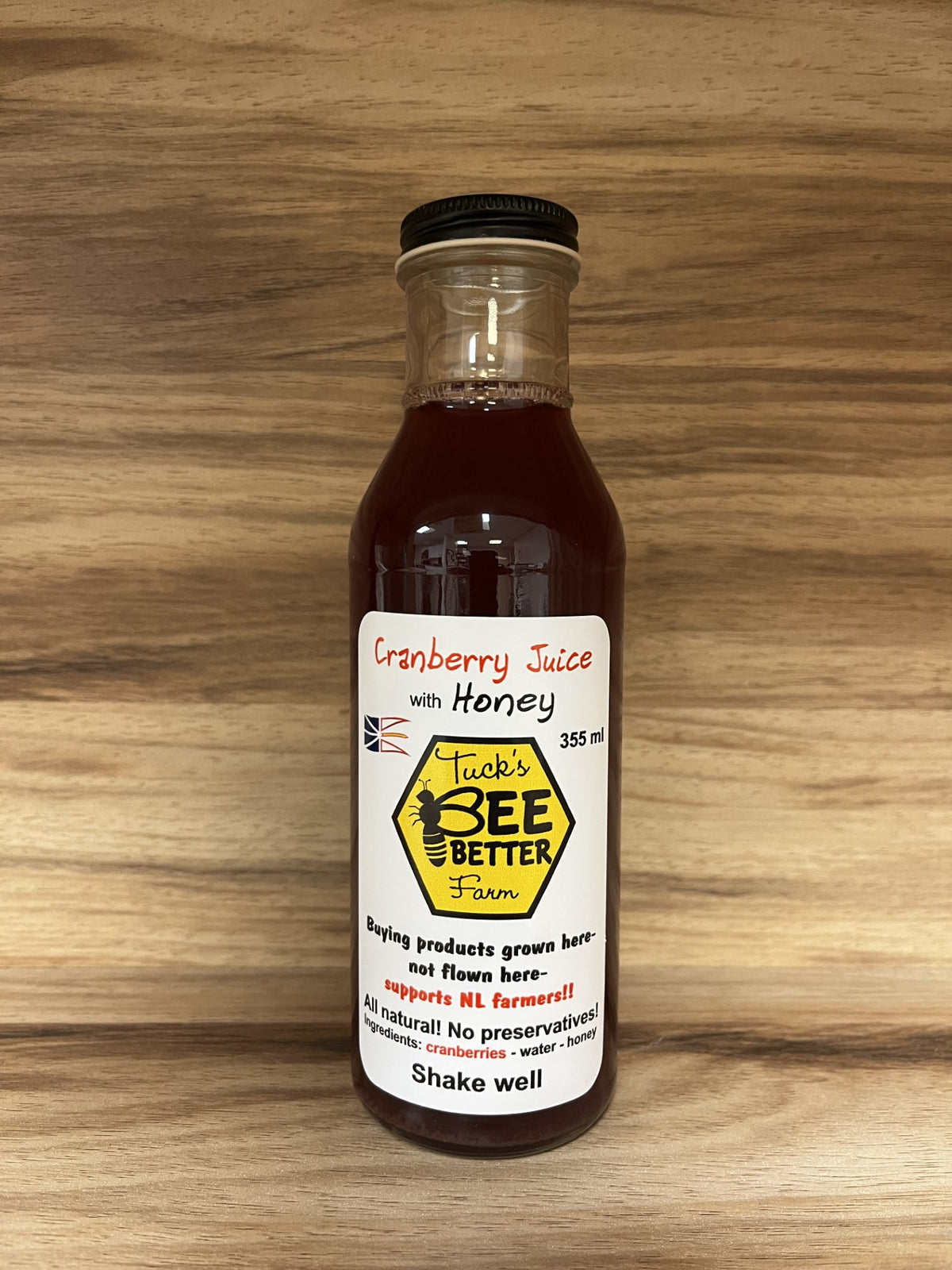 Tuck's Bee Better Cranberry Juice with Honey
