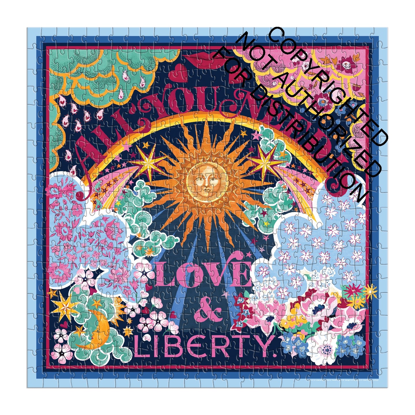The Liberty All You Need is Love 500 Piece Book Puzzle