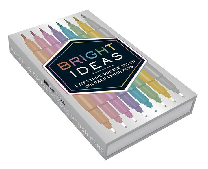 Bright Ideas Metallic Brush Pens