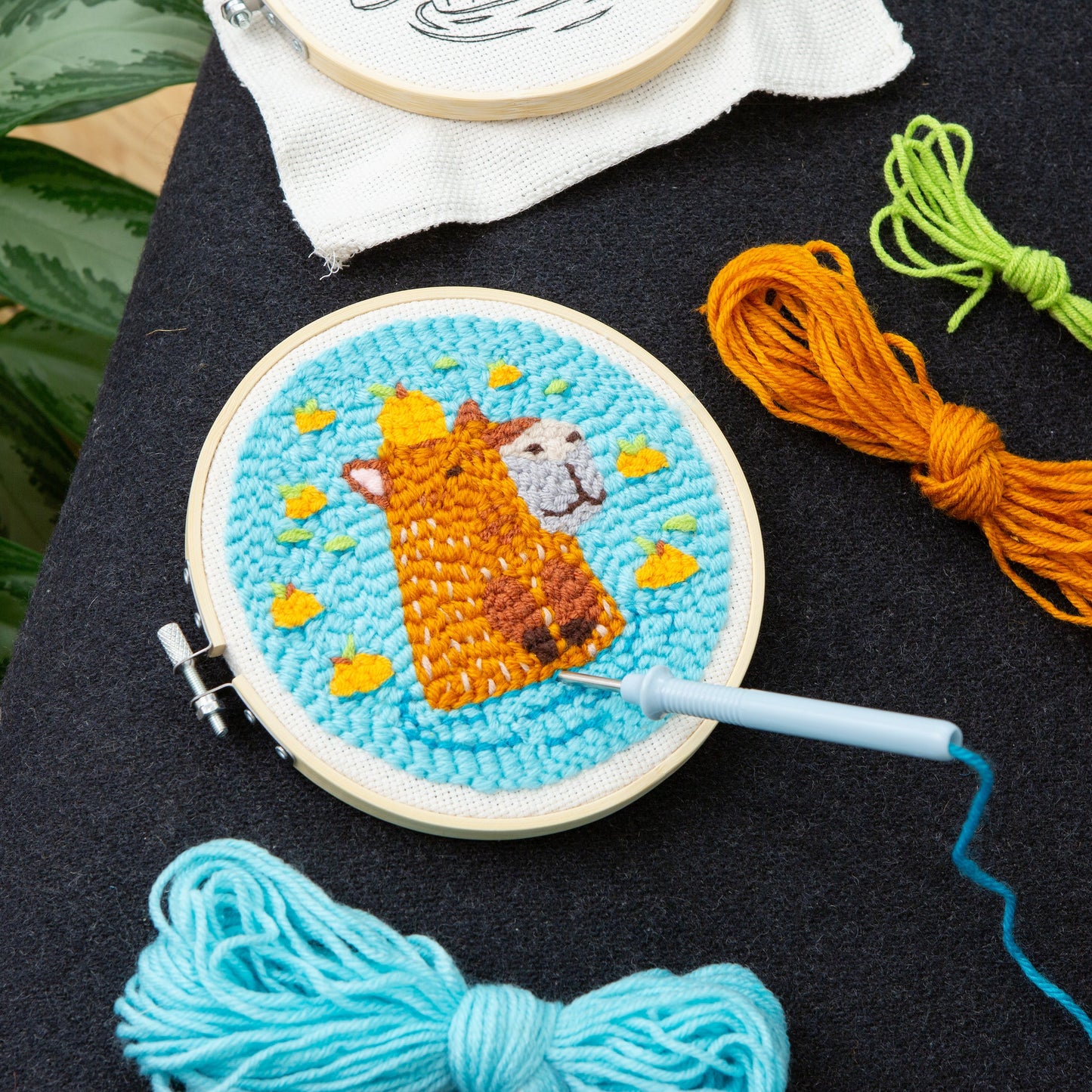 Kikkerland Punch Needle Kits