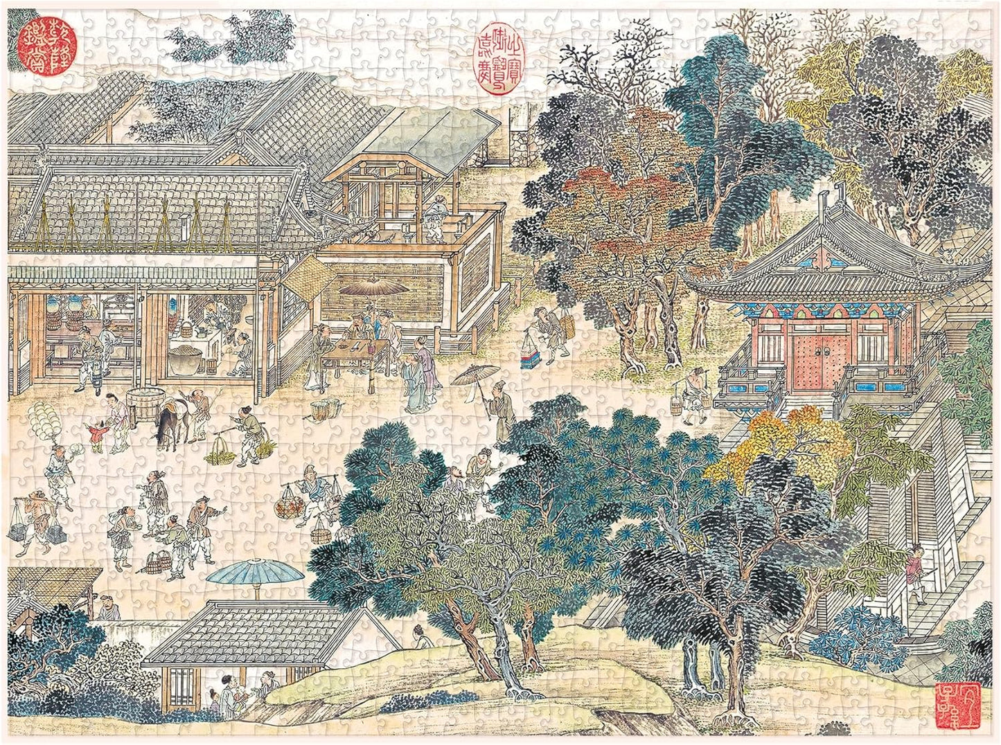 Golden Age Of Prosperity 1000 Piece Jigsaw Puzzle