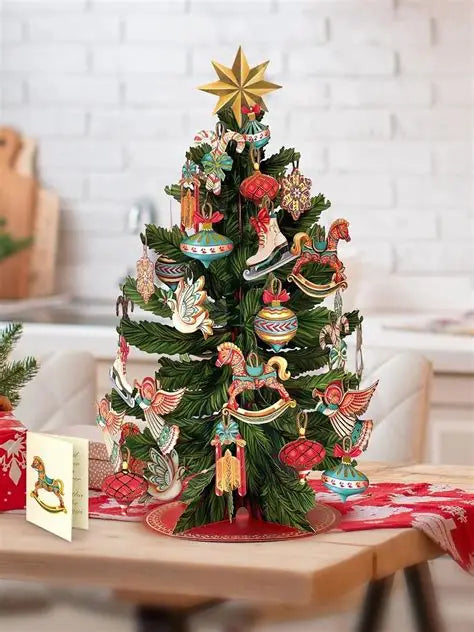 Fresh Cut Paper Holiday Pop-Up Cards