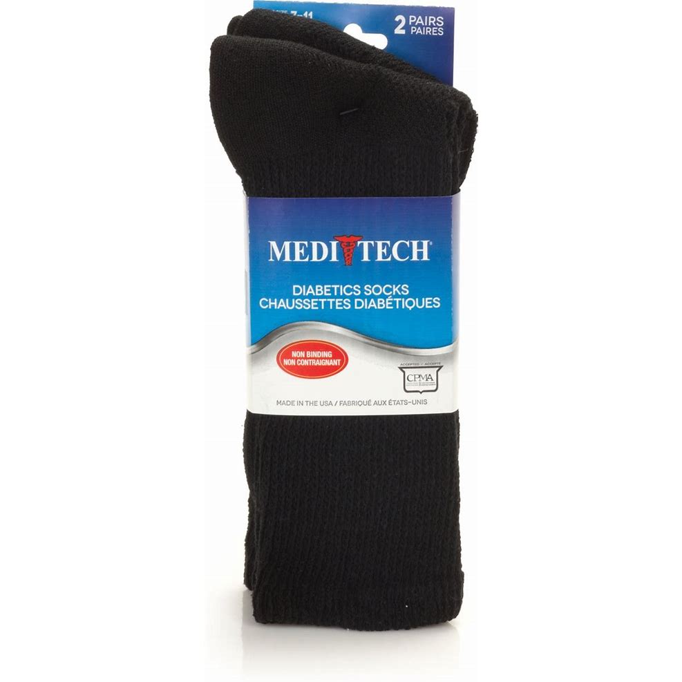 MediTech Diabetic Socks (3pk)