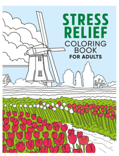 Stress Relief Colouring Book for Adults