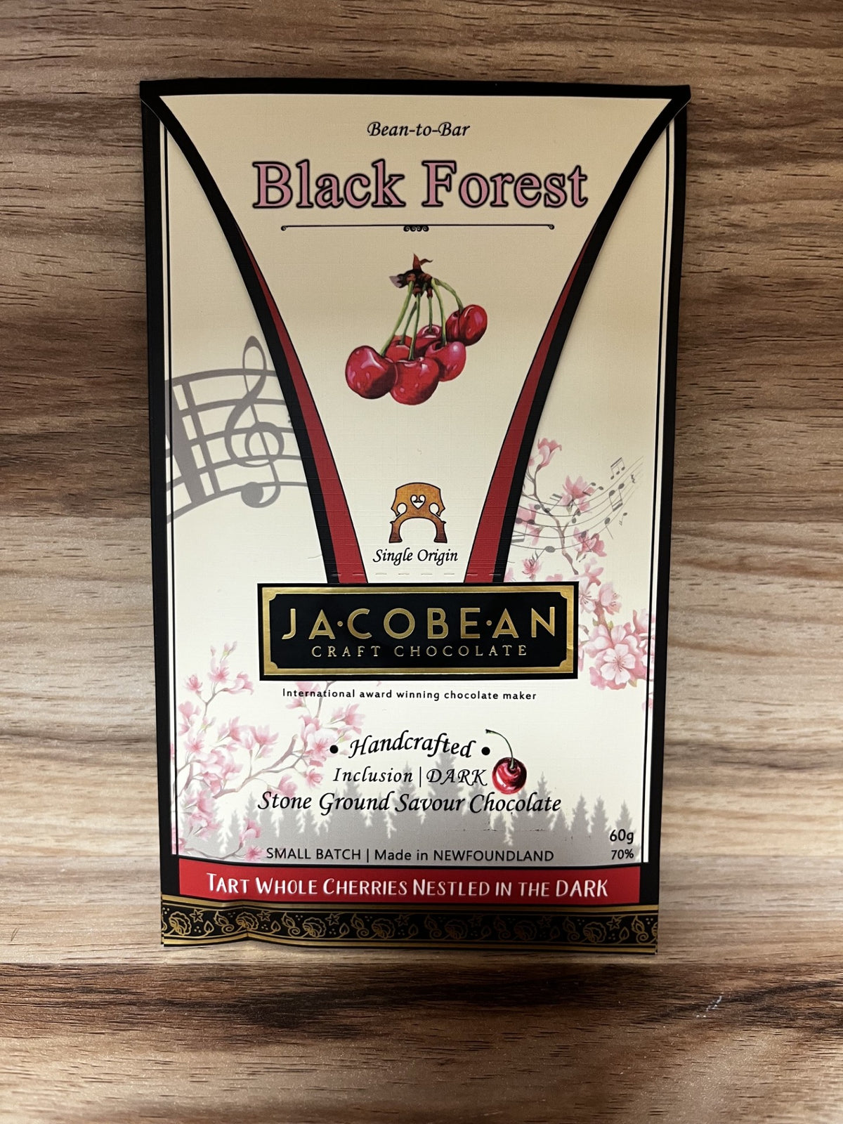 Jacobean Craft Chocolate 60g Bar