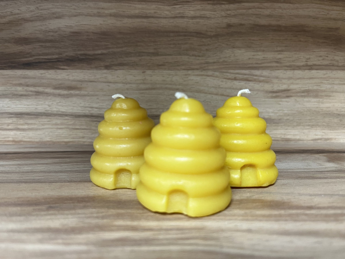 Tuck's Bee Better Farm Mini Beeswax Beehive Candles