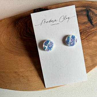 Modern Clay Company Lupin Earrings