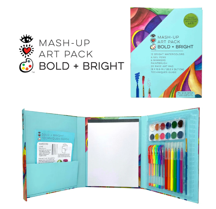 iHeartArt Mash-Up Art Pack Bold + Bright