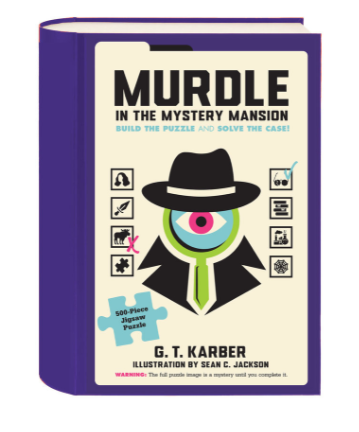 Murdle in the Mystery Mansion 500-Piece Jigsaw Puzzle