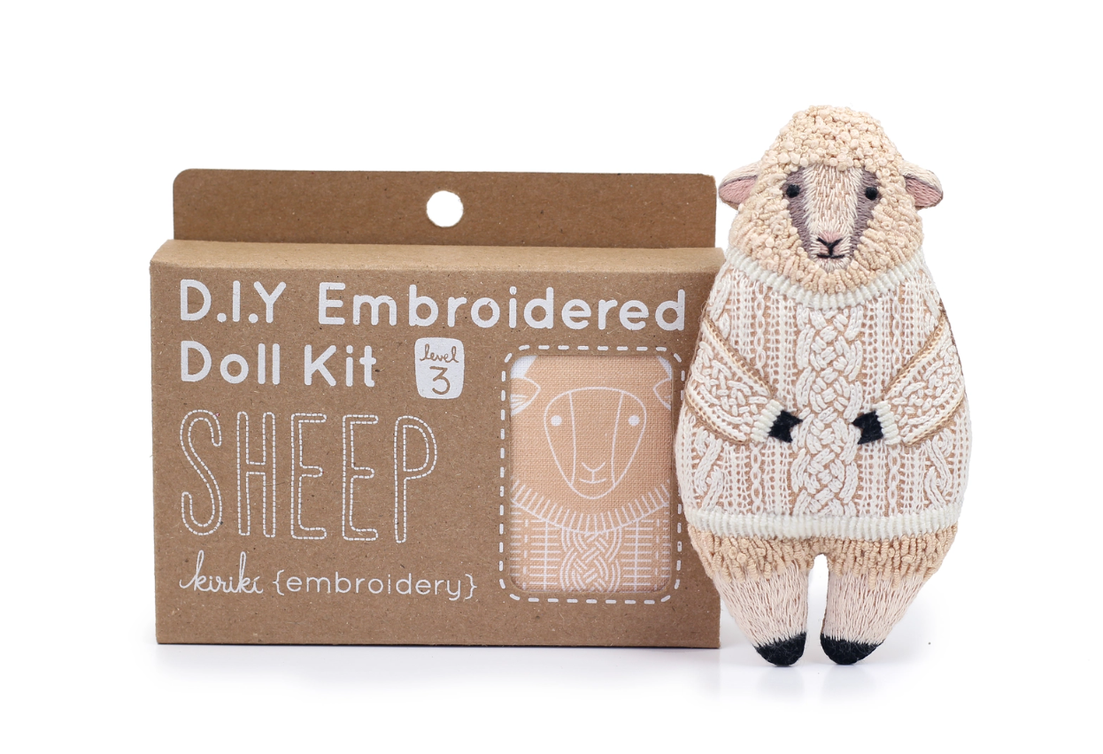 Kiriki Animal Embroidery Kits