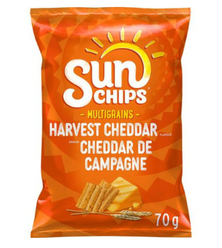 Sunchips Harvest Cheddar 60g