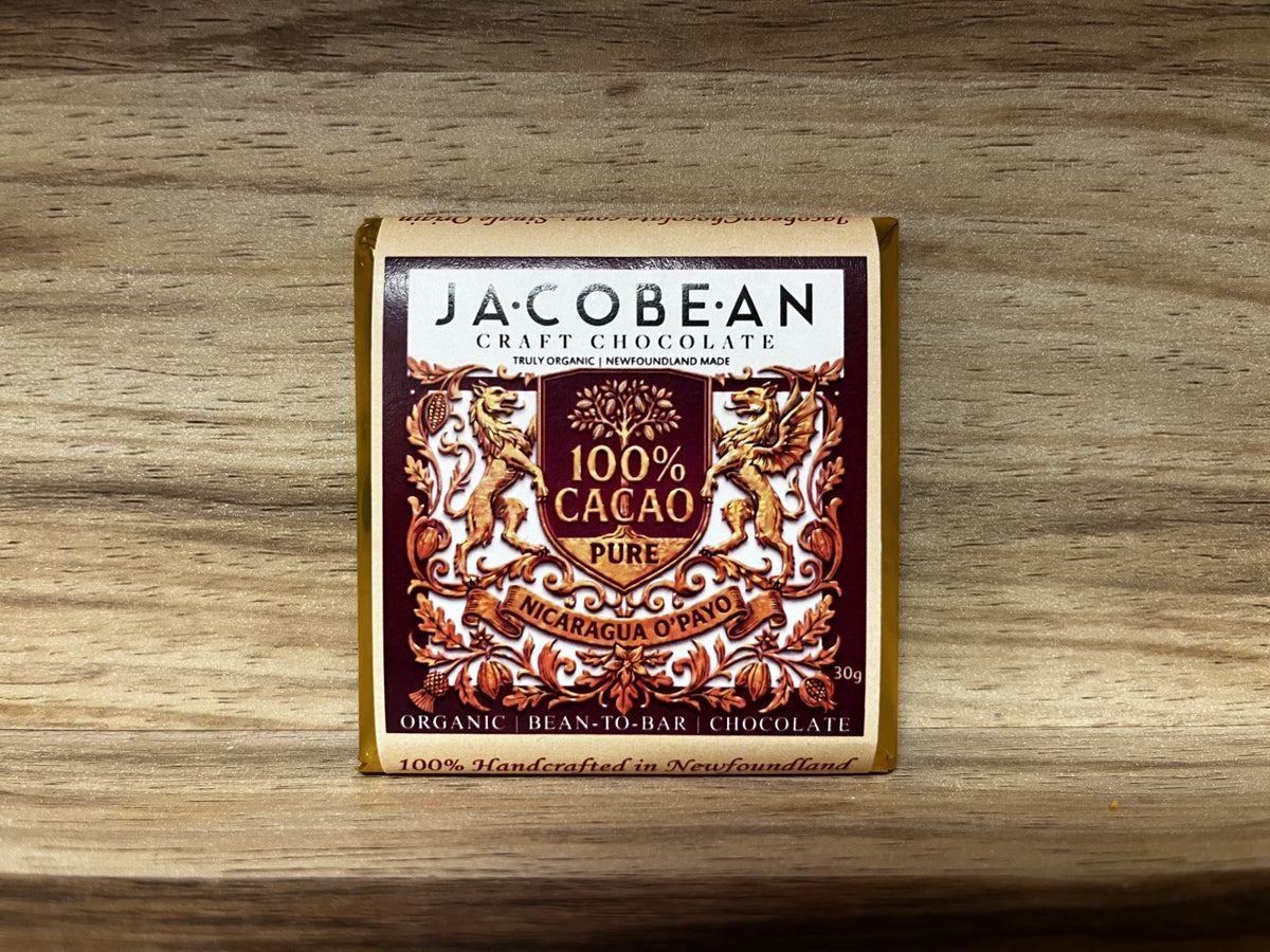 Jacobean Craft Chocolate 30g Bar