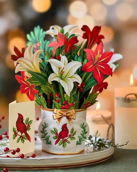 Fresh Cut Paper Holiday Pop-Up Cards