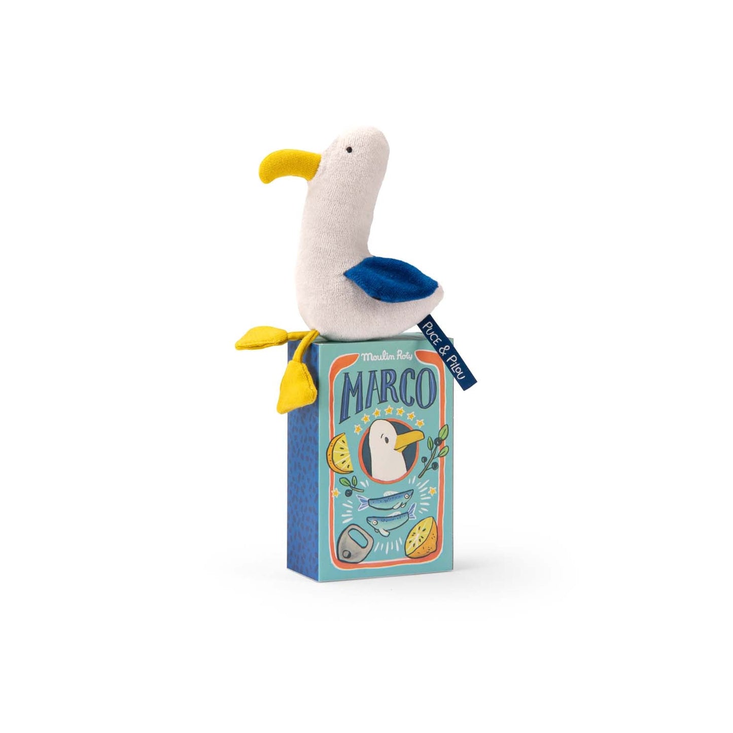 Marco the Seagull Rattle
