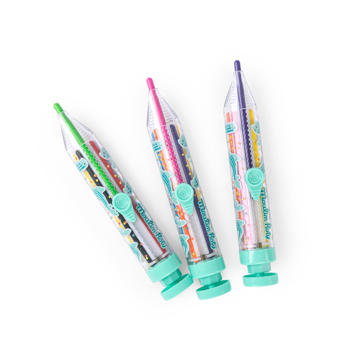 Multi Coloured Crayon Pen
