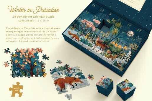 Winter In Paradise Advent Calendar Puzzle