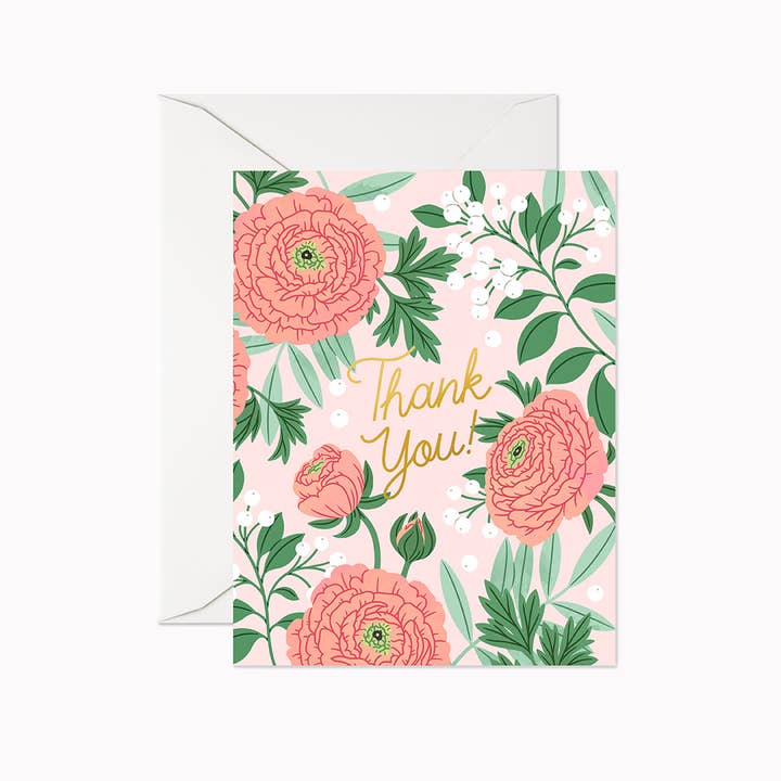 Linden Paper Co. Thank You Greeting Cards