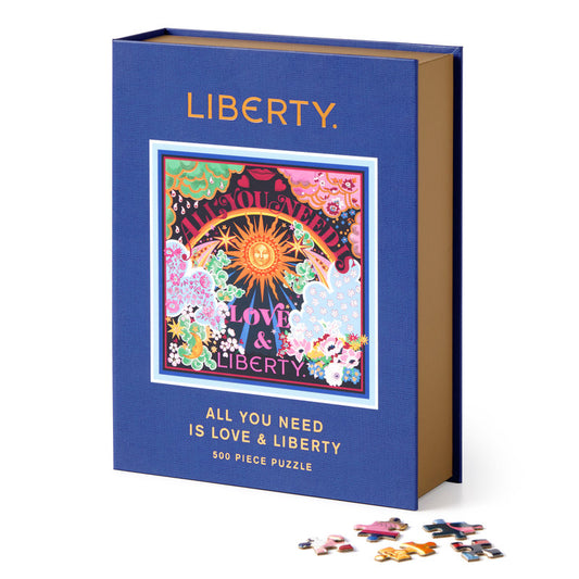 The Liberty All You Need is Love 500 Piece Book Puzzle