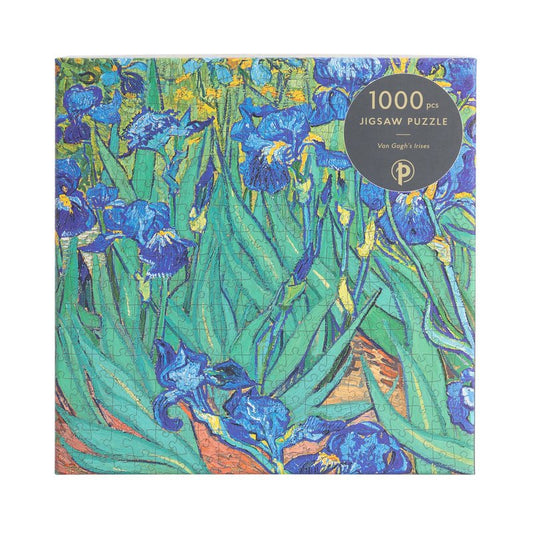 Van Gogh's Irises 1000 Piece Jigsaw Puzzle, The J. Paul Getty Museum Collection by Paperblanks