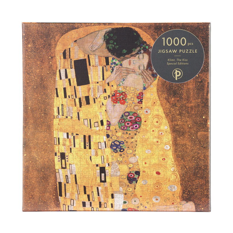 Klimt, The Kiss 1000 Piece Jigsaw Puzzle by Paperblanks (Special Editions)