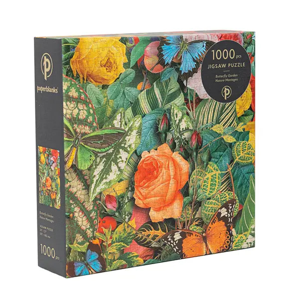Nature Montages Butterfly Garden Jigsaw Puzzle