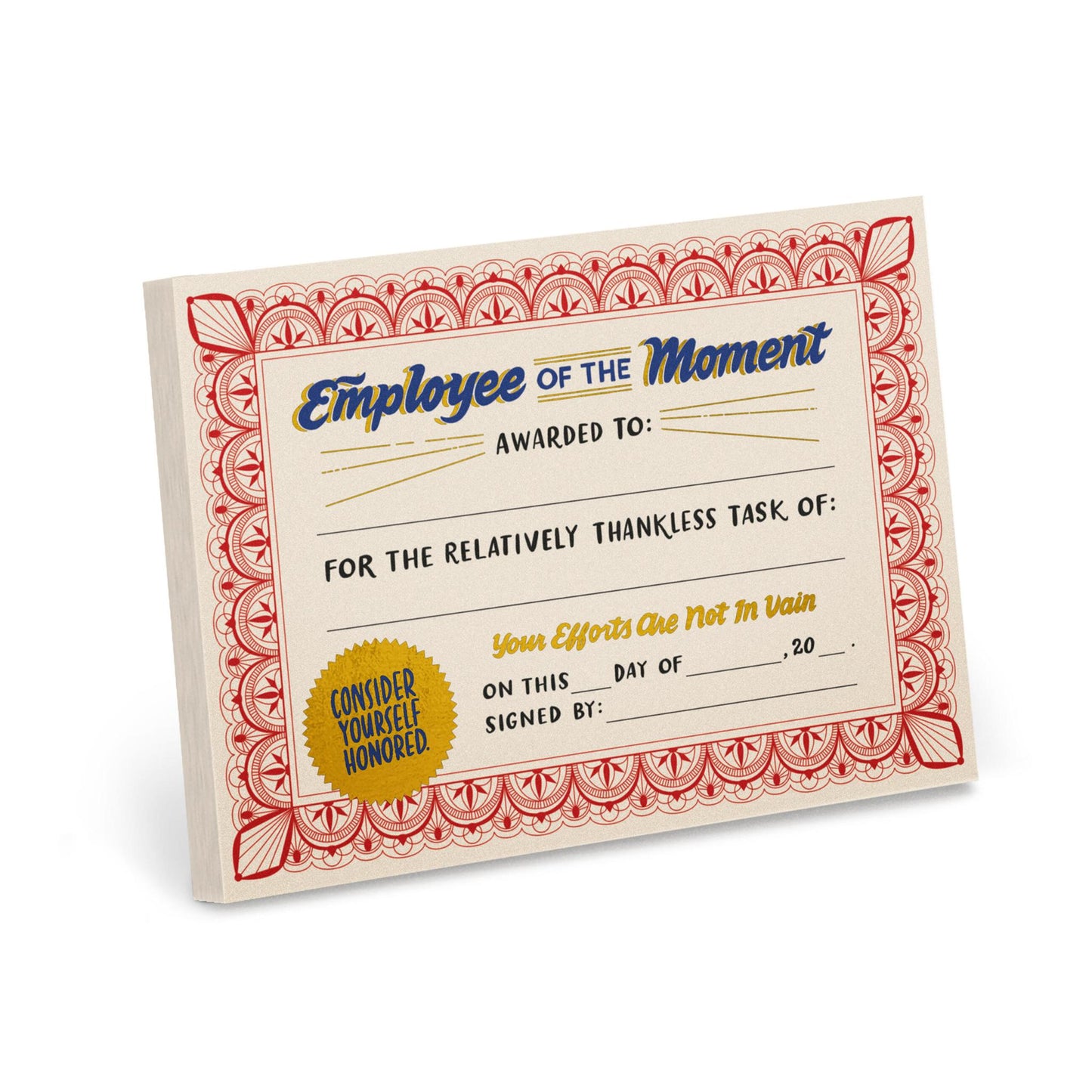 Employee of the Moment Award