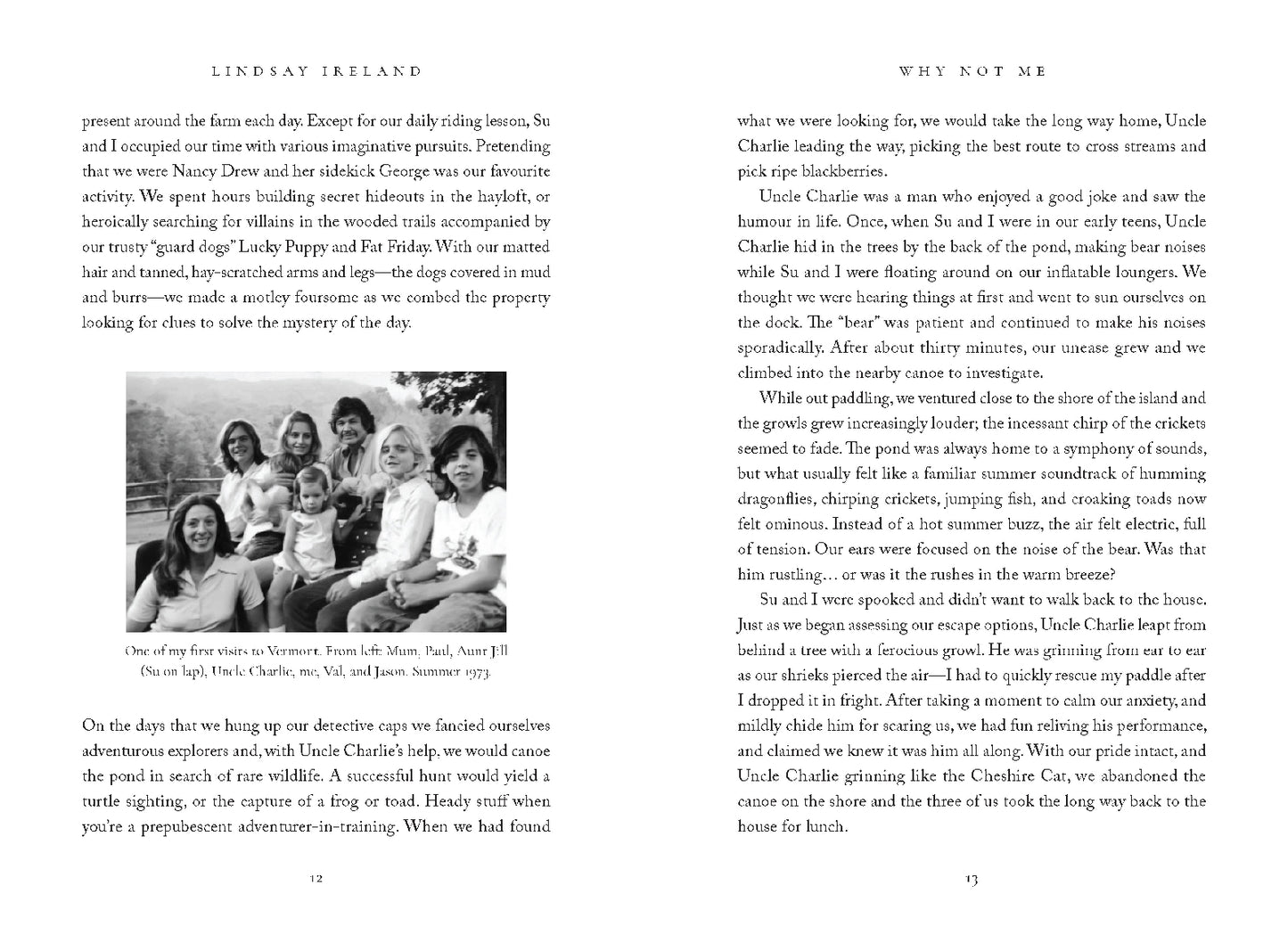Why Not Me: Living with Invisible Illness by Lindsay Ireland