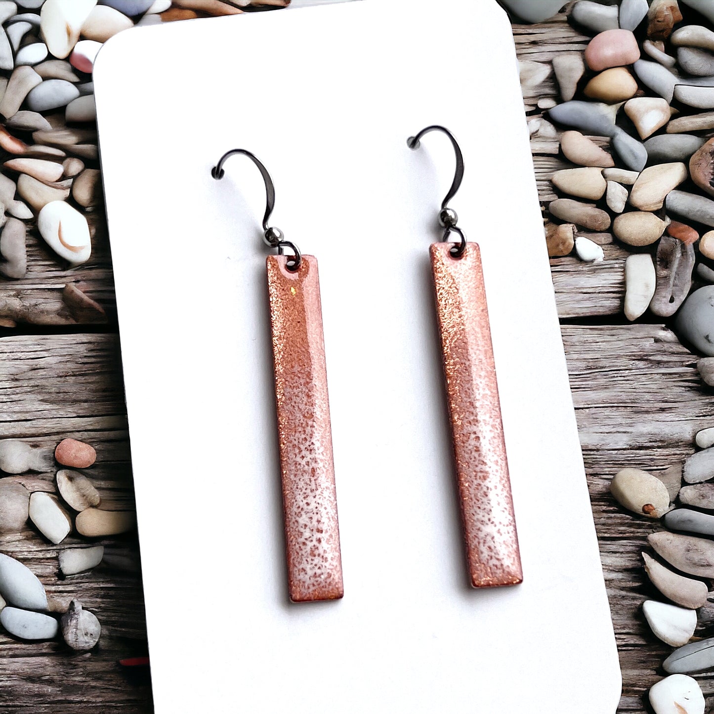 Aflame Creations Bar Earrings