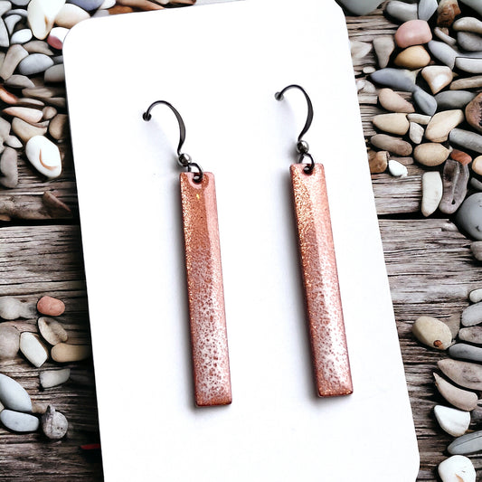 Aflame Creations Bar Earrings