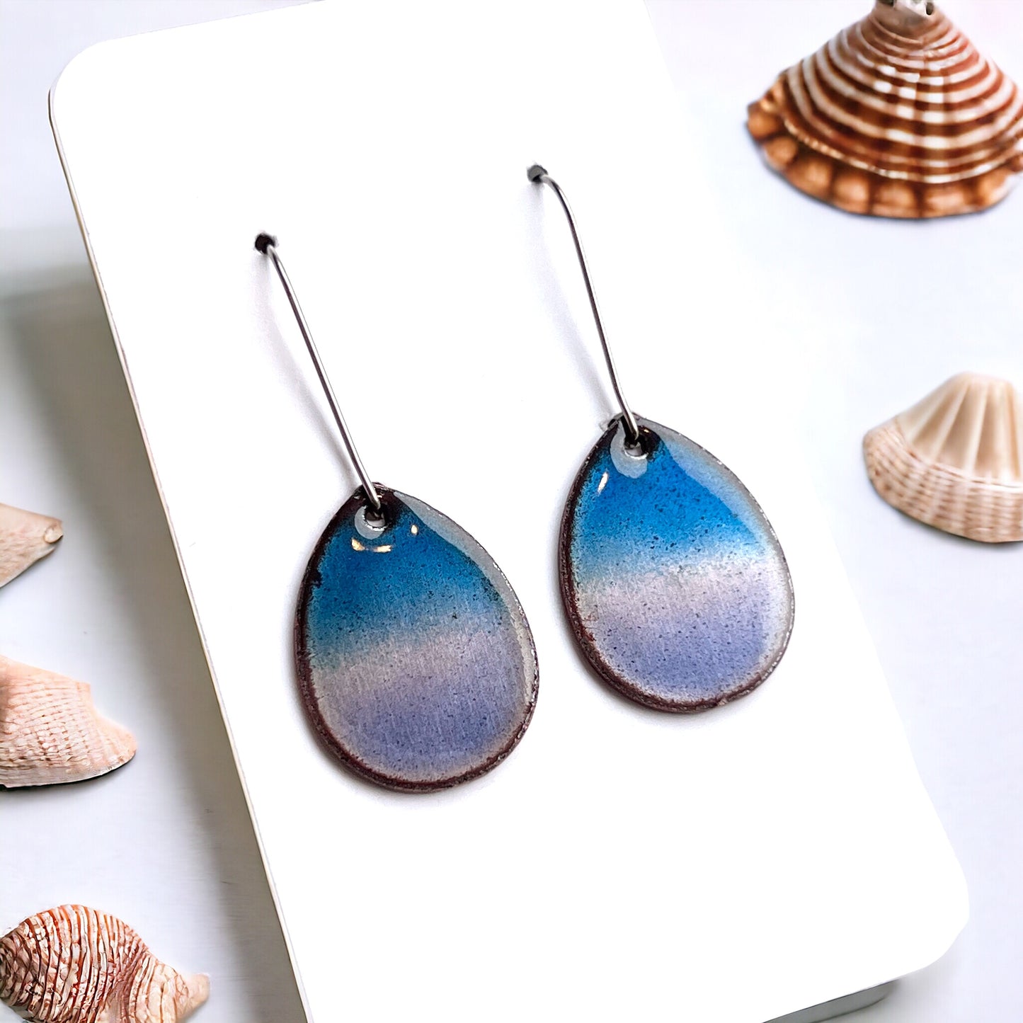 Aflame Creations Teardrop Earrings