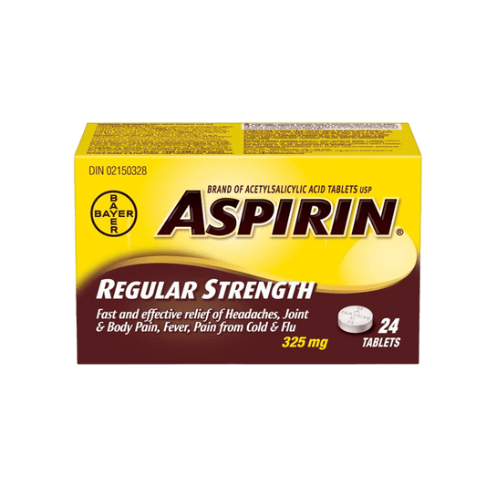 Aspirin Regular Strength 24 Tabs