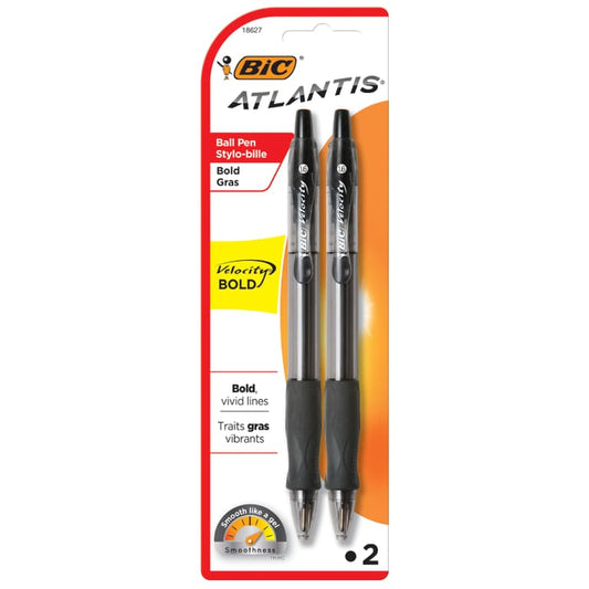 BIC Atlantis Velocity Bold Point Black