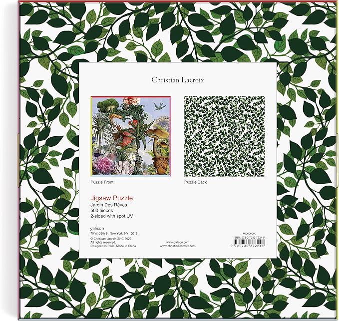 Christian Lacroix Double-Sided Puzzle