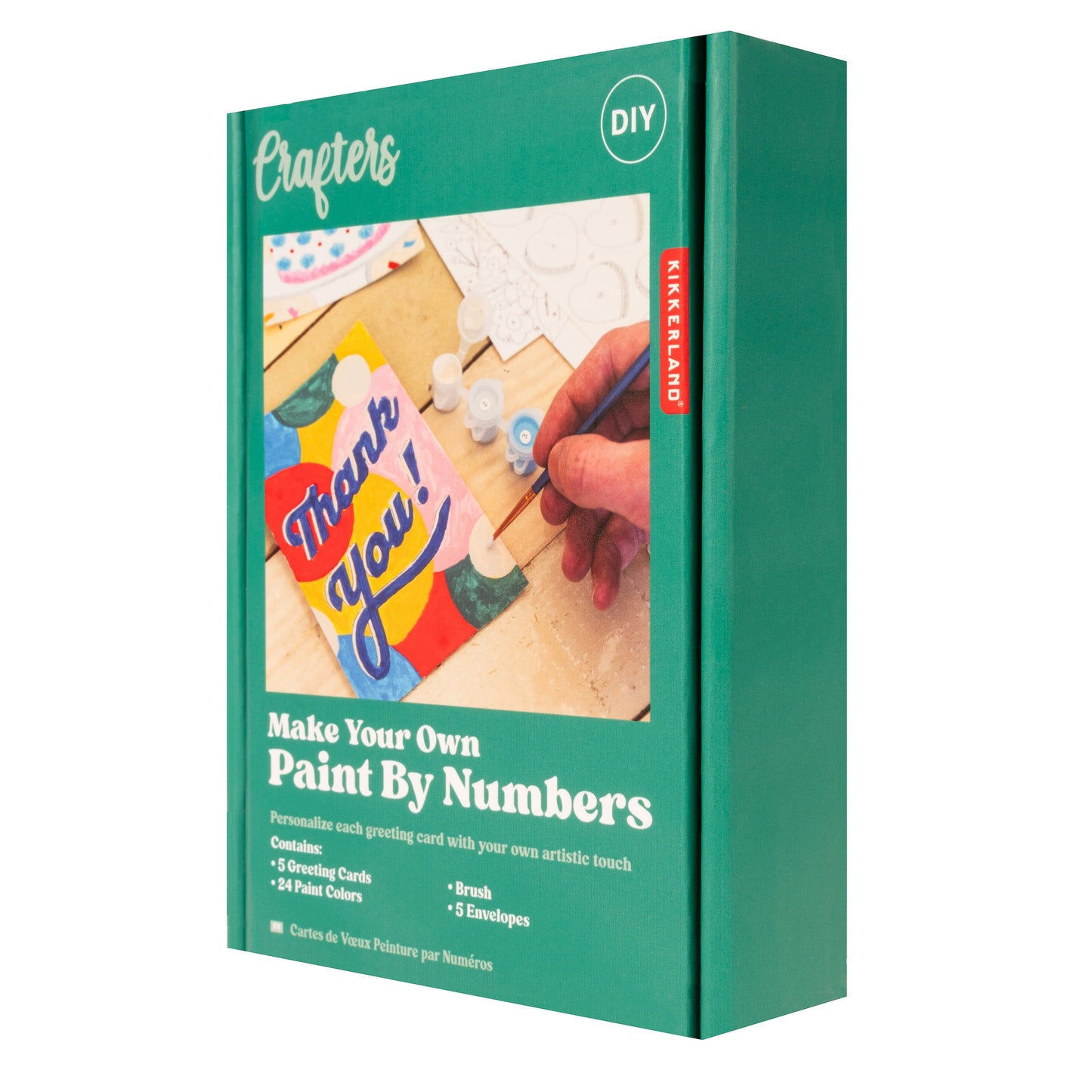 Crafters Paint by Number Greeting Cards