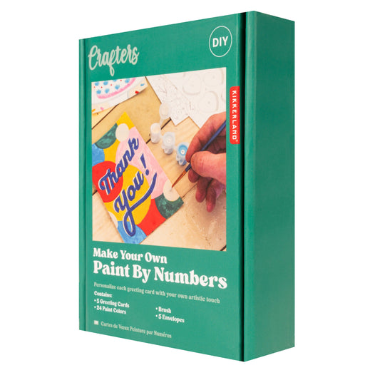 Crafters Paint by Number Greeting Cards