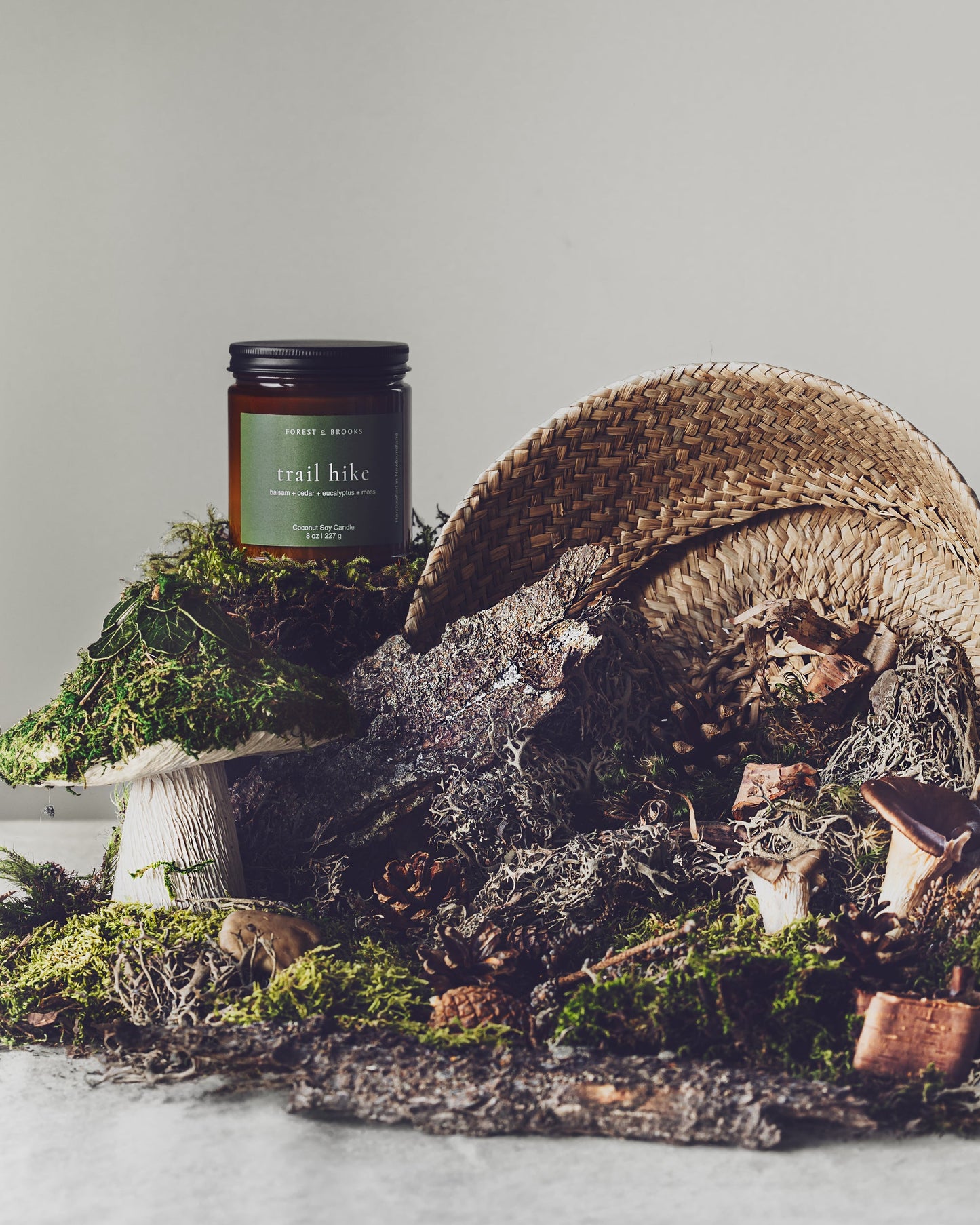 Forest & Brooks Wooden Wick Soy Candles