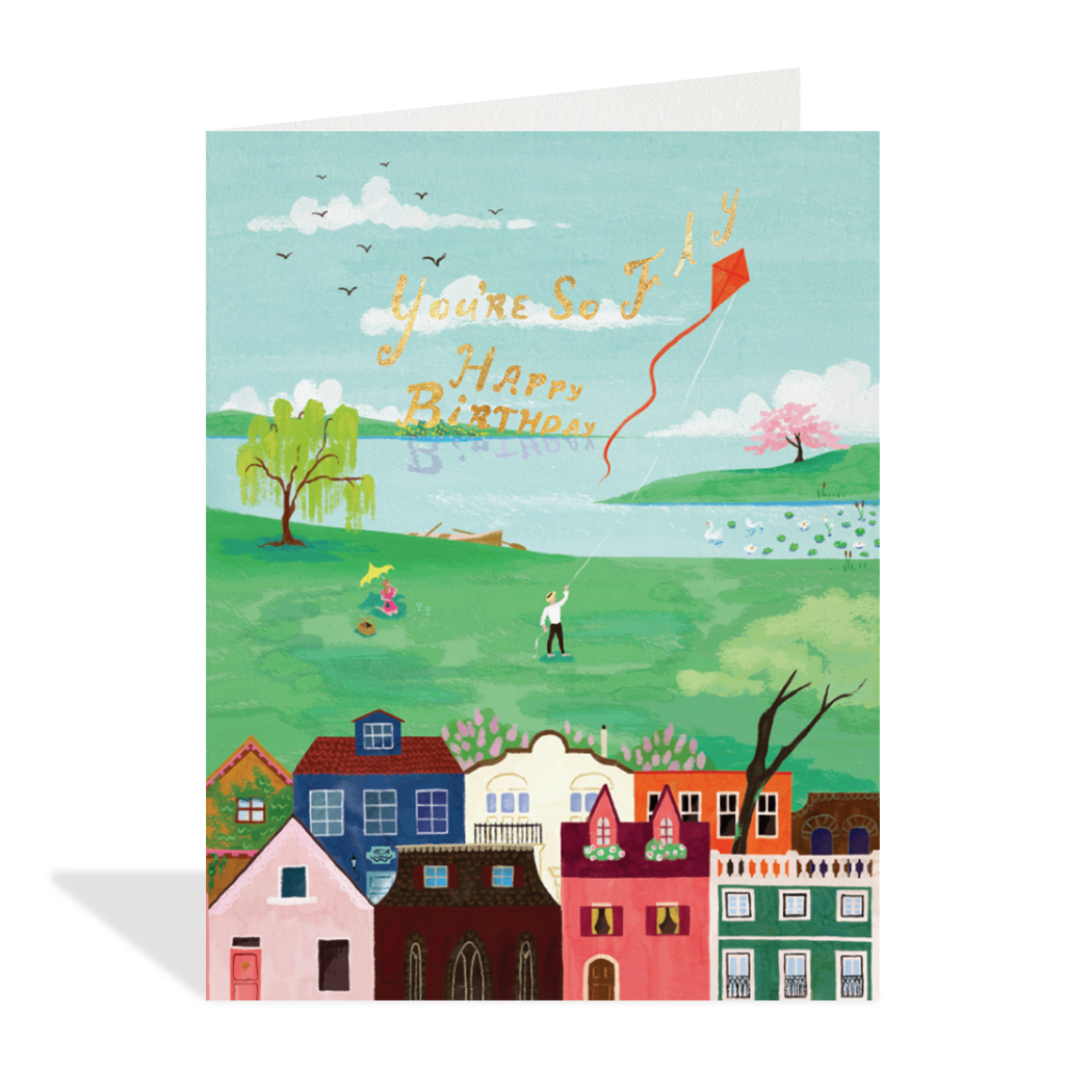 Halfpenny Postage Birthday Greeting Cards