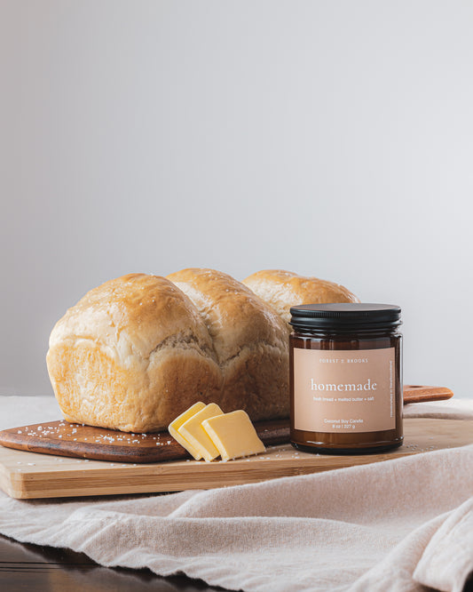 Forest & Brooks Wooden Wick Soy Candles