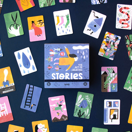 The Art of Creating Stories: A Cooperative Game
