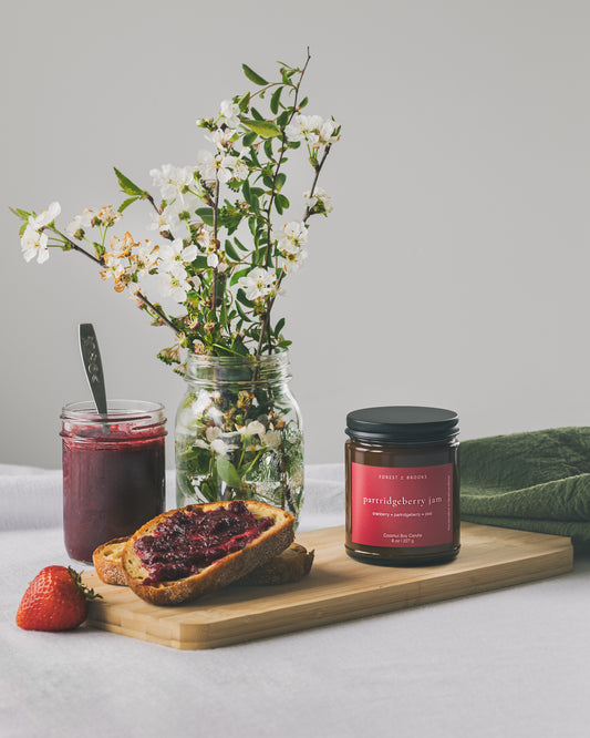 Forest & Brooks Wooden Wick Soy Candles