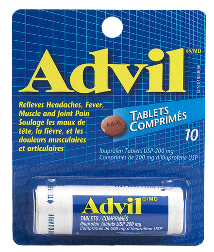Advil Tablets 200mg Pocket Pack