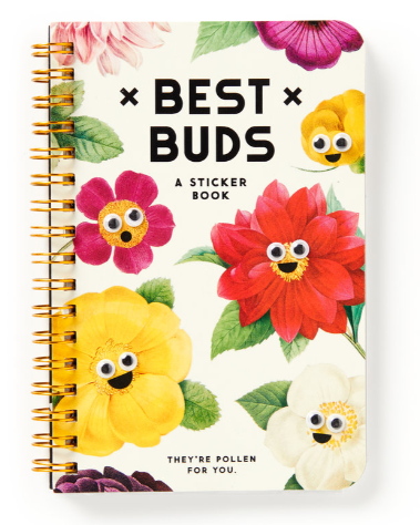 Best Buds Googly Sticker Book