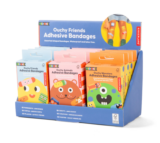 Kidoki Ouchy Friends Adhesive Bandages
