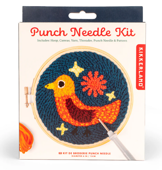 Kikkerland Punch Needle Kits
