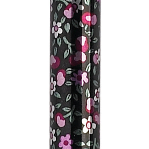 Floral-patterned  a white background
