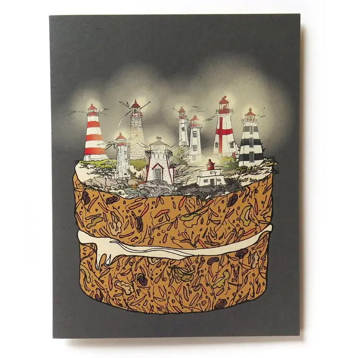 Wild Life Illustrations Art Cards