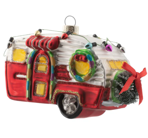 Karma Gift Glass Holiday Ornaments