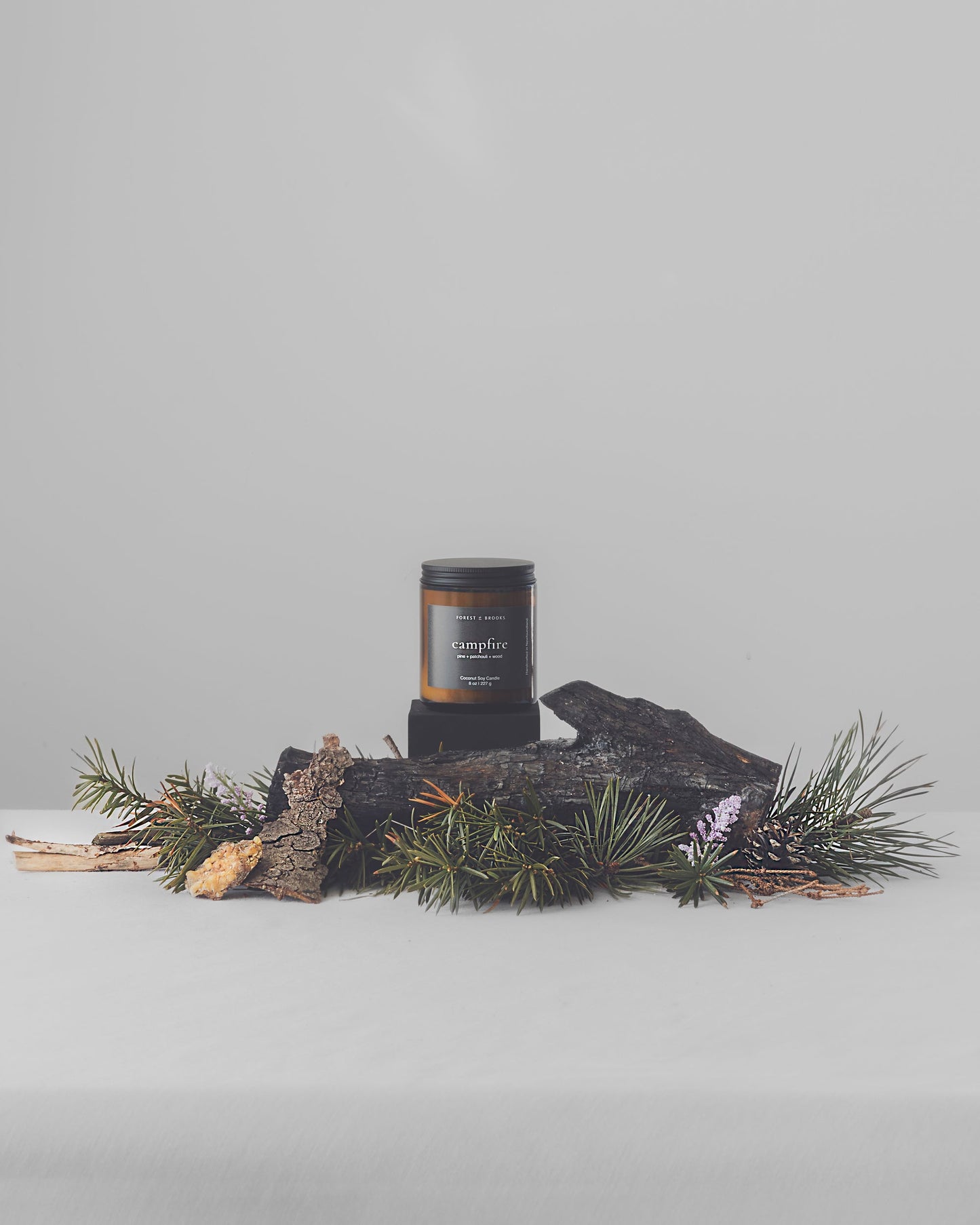 Forest & Brooks Wooden Wick Soy Candles
