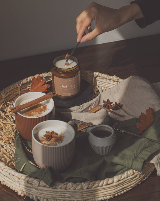 Forest & Brooks Wooden Wick Soy Candles